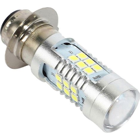 Ampoule de phare LED 3030 21SMD pour moto, 1200 lm, blanche, 21 W
