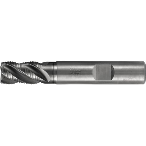 PFERD TOOLS VHM-Fräser Ø12mm, 4 Schneiden, mit Schruppverzahnung, 1,5xDC, Fase 0,4mm, AlCrN beschichtet, Schaft HB, Universal