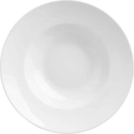 Lot de 6 Assiettes à Pâtes 27cm Blanc (1/3)