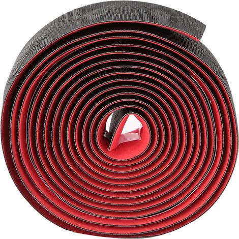 Rutschfestes PU-Lenkerband für Rennräder, weiches, atmungsaktives Lenkerband für Mountainbikes (Rot) (1/5)