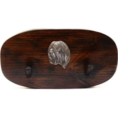 Lhasa Apso - gancio per accessori, gancio per medaglie con un cane, ganci per chiavi di Art-Dog (1/5)