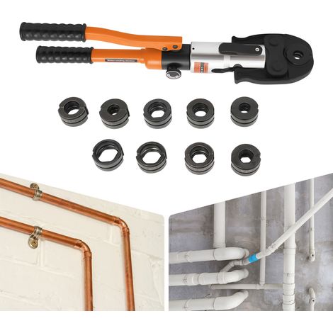 Professionelle Crimping Zange, Hydraulischer Crimper, Hydraulischer Crimper mit 10 Paaren von Werkzeugen (1/5)