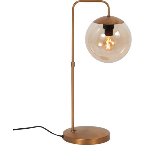 Steinhauer - tischlampe - Bollique - bronze - glas metall -