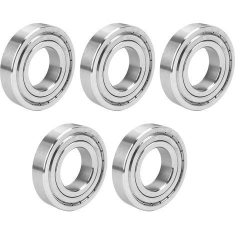 5 Stück Miniatur-Kugellager aus Edelstahl für Hochgeschwindigkeits-Anlagenteile S6208ZZ 80x40x18mm (1/5)