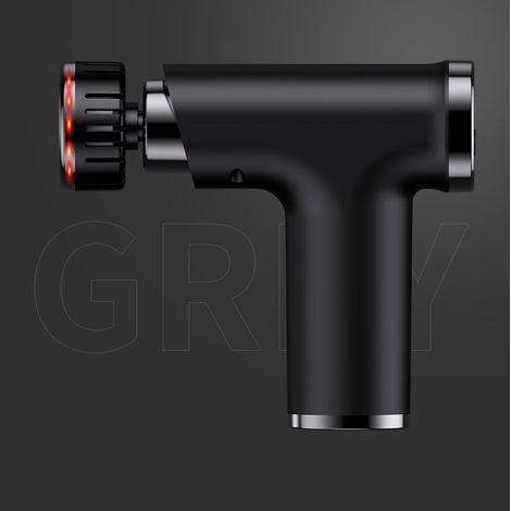 Nouveau pistolet de massage électrique avec fonction de refroidissement et de chaleur, 9 vitesses, multifonctionnel, pour le massage des fascias, portable, pour la maison et la salle de sport, petit e