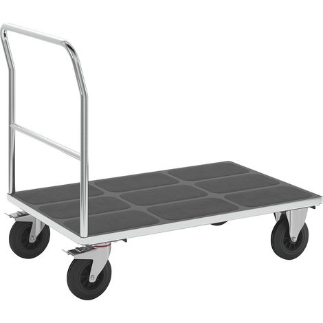 eurokraft pro, Chariot plate-forme, barre de poussée tubulaire