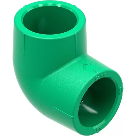 RACCORDO CURVO 90° IN PPR FEMMINA FEMMINA SERIE TIGRIS GREEN - EE 75 - WAV
