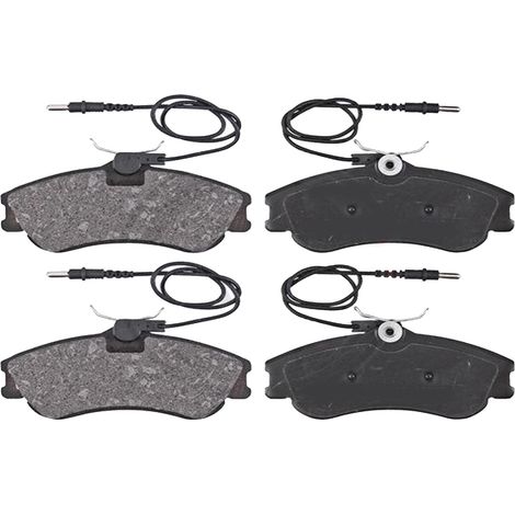 KIT PASTIGLIE FRENO ANTERIORI compatibile con CITROEN XSARA / PASTIGLIE FRENANTI AUTO OEM FDB1112 FDB1399 FDB1370 FDB4066 , / SOSTITUZIONE DIRETTA / BASSA POLVERE / SILENZIOSO