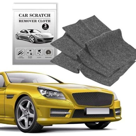Nano Sparkle Cloth, Chiffon Anti-Rayures pour Voiture, Efface Rayures Chiffon Voiture, Chiffon Anti-Rayures pour Voiture3 pièces. (1/4)