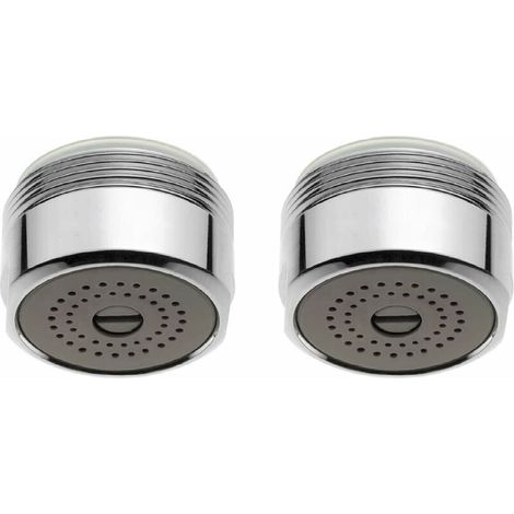 Économiseur D’Eau Robinet Mal Femelle 24mm Evier Lavabo, Diminuer Entre 30 Et 80% Votre Consommation (Male M24) (1/5)