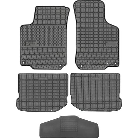 Frogum ET0012 Fußmatten – Bezug 200000/1 – Seat Leon I 1999–2005 / Seat Toledo II 1999–2004 / Skoda Octavia I 1997–2010 / VW Bora 1998–2004 / VW Golf IV 1997–2006 / VW New Beetle 1998–2011 – Fußraum v (1/5)
