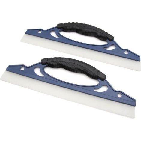 2pcs Silicone T-Bar Car Water Blade Dryer Squeegee Window Glass Scraper Wiper Cleaning Tool(a0a6a ec014 2bdf6 a5bdc 019bf 80255)