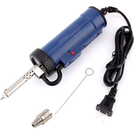 Elektrische Entlötpumpe mit Saugnapf, 30 W, 50 Hz, Blau (1/5)