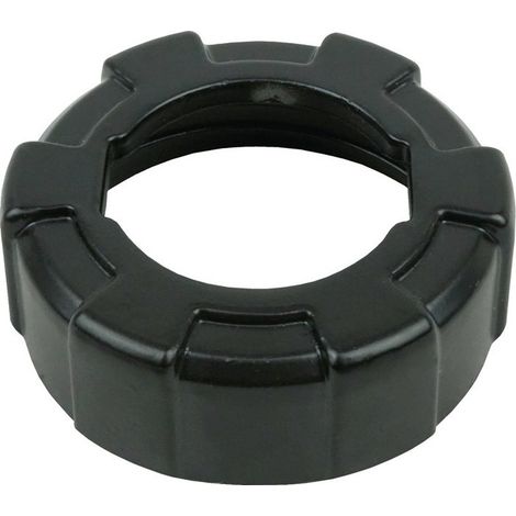 Tuerca de racor aluminio negro para pistolas manuales de calafateo cerrado IRION