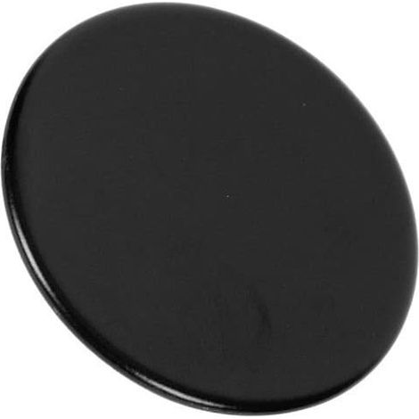 Chapeau brûleur de diamètre 70 mm pour table de cuisson, pièce de rechange compatible pour appareils de cuisson, fixation standard, pièce unique (1/2)