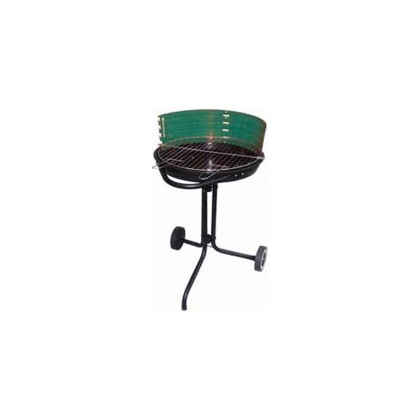 Barbecue Rond à Roulettes "Arizona" - brasier ø 50 cm