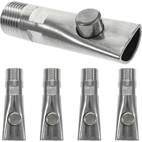 Ensemble de 15 abreuvoirs automatiques en acier inoxydable pour cochons (1/5)