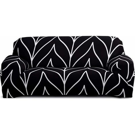 YMYNY Housse de Canapé Extensible 2 Places,Revêtement de Canapé Couverture de Canapé avec Accoudoirs (A,2 Places)