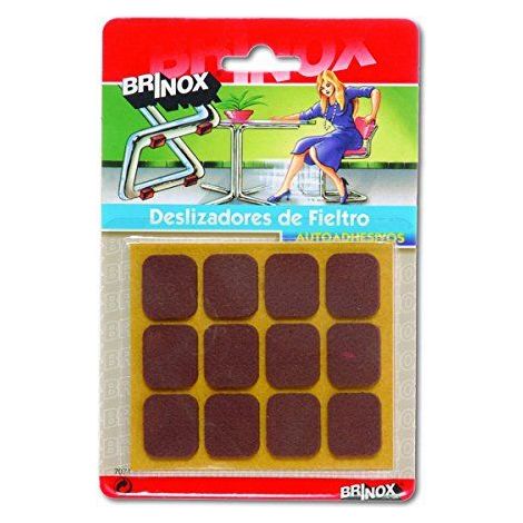 BRINOX ? DESLIZADORES EN FEUTRINE, MARRON, B70740M (1/2)