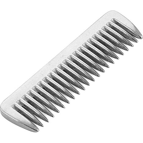 Petite peigne en aluminium