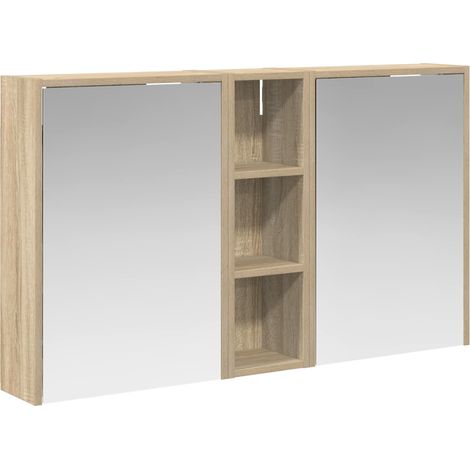 Maison Exclusive - Badezimmerschrank-Set 3 pcs 106 x 16 x 62,5 cm