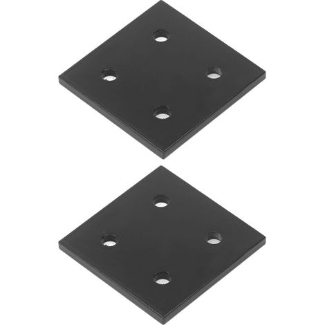 Plaque de jonction en aluminium, plaque de renfort, plaque de jonction droite 8080-4 trous (1/5)