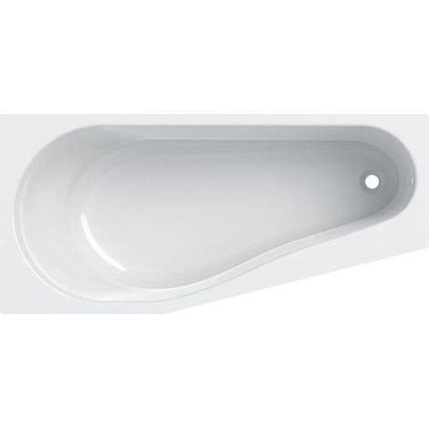 Baignoire à encastrer RENOVA COMPACT 1600x750/500mm droite blanc