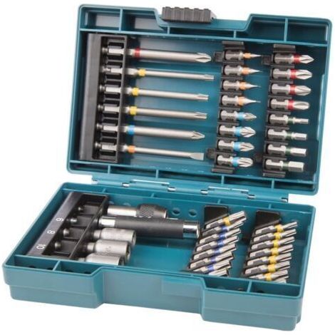 Coffret d'embout de vissage pour visseuse à chocs (43 pcs) - Pour MAKITA (1/2)