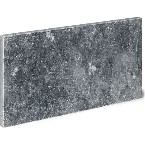 Bordure de jardin Pierre d'Adana Gris Bleu 61x33x3 cm (à l'unité) - RO'MA NATURE