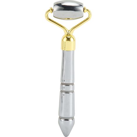 Rouleau de Gua Sha Visage en Pierre d'Énergie Térahertz, Sculpteur Facial pour Affermir la Peau, Acupuncture Naturelle, Anti-rides, Outil de Massage Liftant (1/5)