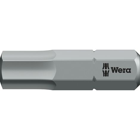 Embout WERA six pans creux Hex-Plus, BiTorsion 6,0x25mm (1/5)