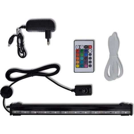 LED Aquarium Unterwasser-Leuchte Bubble Lampe RGB 32 cm vidaXL (1/5)