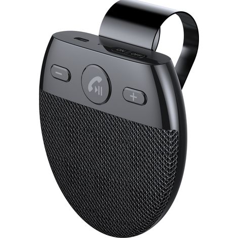 Altoparlante Bluetooth per auto vivavoce, altoparlante Bluetooth da tetto, lettore musicale