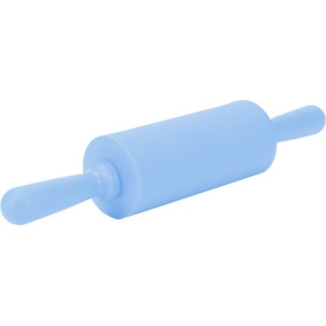 1 Rouleau à pâtisserie Mini, manche en bois et silicone antiadhésif, idéal pour enfants, cuisine familiale (1/5)
