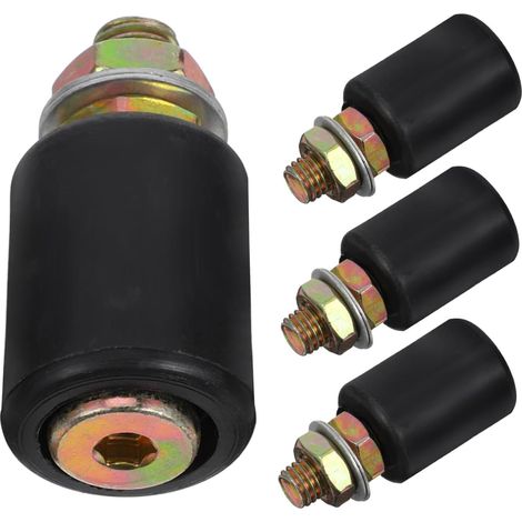 4 Pieces Spare Bearings Durable Rollers Sliding Support Guides Pieces (1/5)