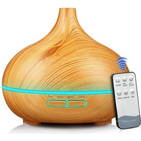 Reboundfive Humidificateur d\'air Huile essentielle Diffuseur Lampe Aroma Aromatherapy Diffuseur de parfum électrique Aroma Maker (1/4)