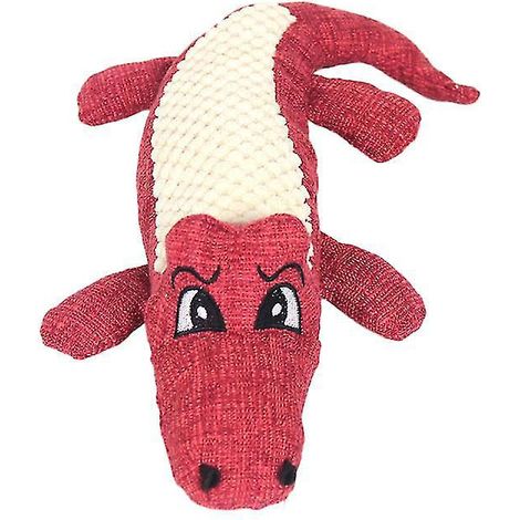 1 jouet crocodile pour chien
