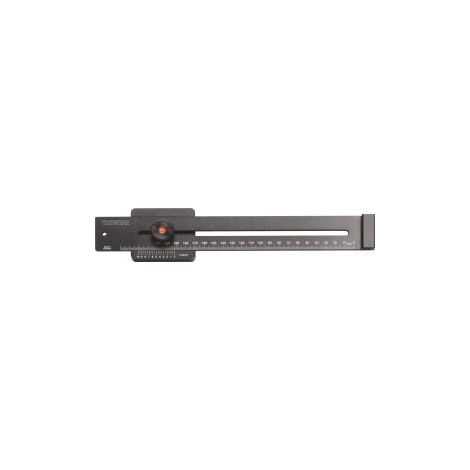 Équerre de traçage 300mm avec curseur plat TECWERK (1/2)