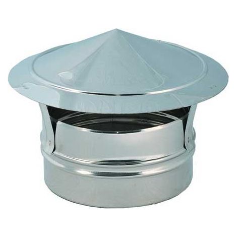 Cappello cinese inox base tonda : Modello - Ø80 MASCHIO