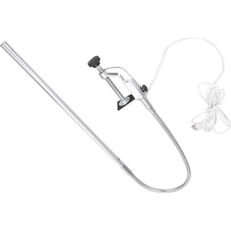 Lampe de table LED à pince, flexible, USB, interrupteur tactile, idéale pour nail art, tatouage et maquillage. (1/5)