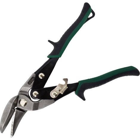 Forbici per lamiera awtools aw22001 lame temprate ergonomiche