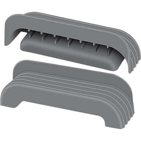 Housse De Poignée Pour Friteuse À Air En Verre Silicone Antidérapant Gaine De Poignée Ustensiles Cuisine pour Cuisine Maison Salle à Manger Fête (1/5)