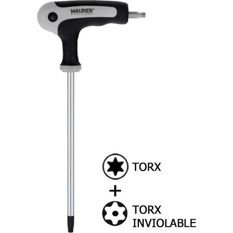 Chiave Torx a T misura T30 mm Lunghezza: 210 mm Maurer Plus (1/2)
