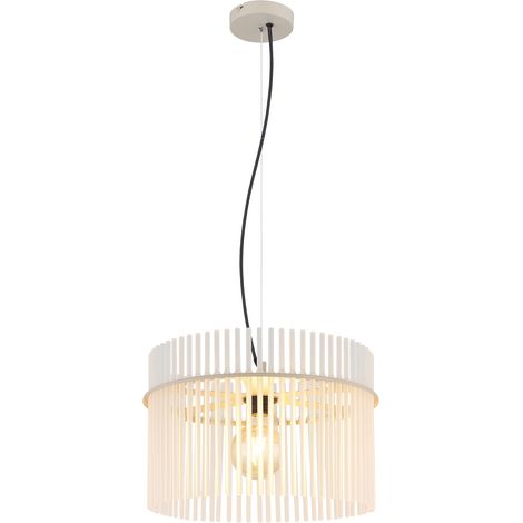 Suspension Gorley brun sable avec verre Ø 40cm - 15698HB