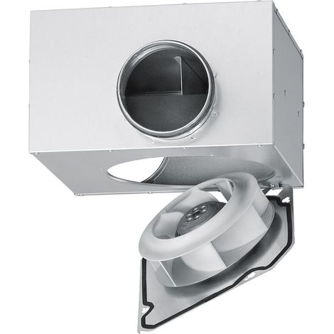 Helios Radialventilator SlimVent SVS 125 B, schallgedämmt (1/2)