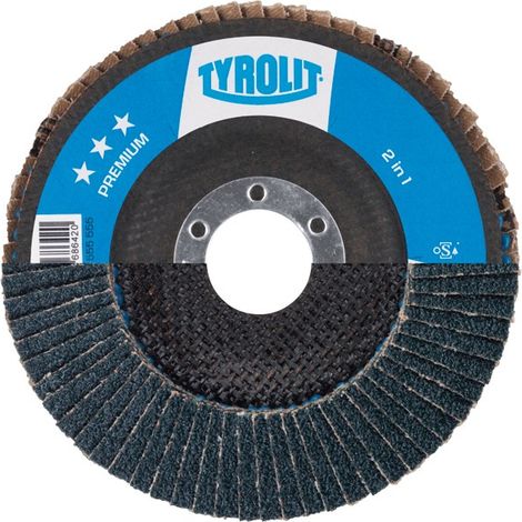 Disco abrasivo laminado 180 mm K40 Muela de afilado 115 mm K60 TYROLIT K19199