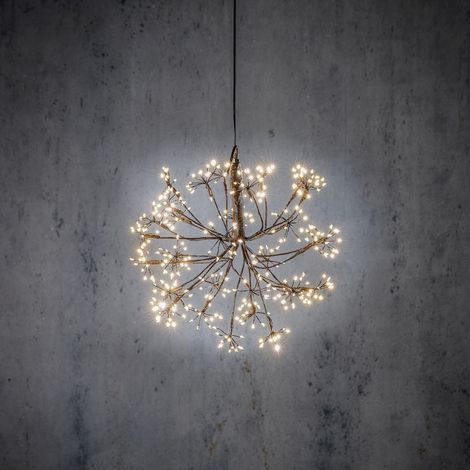 Luca Lighting Figurines de Noël LED Blanc chaud H30xl30xL30cm (1/5)