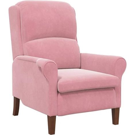 Chaise de bureau en velours rose – Siège ergonomique rembourré avec dossier inclinable, accoudoirs ajustables et base pivotante 360° – Pour salon, bureau ou chambre (1/5)