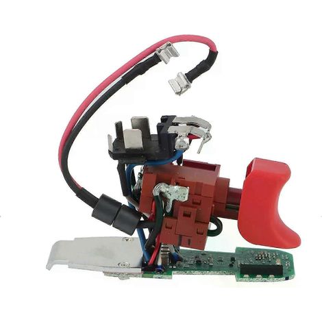 Gâchette 16072335DK compatible avec les perceuses-visseuses BOSCH GSR108-2-LI, GSR12-2-LI, GSB108-2-LI, GSR, GSB 108-2-LI et 12-2-Li - JXLGV (1/5)