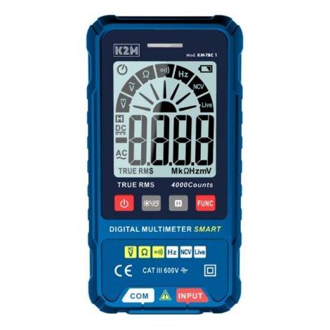 K2M Multimetro digitale Smart automatico - 50300700